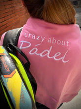 Load image into Gallery viewer, Padel Sweatshirt Embroidered Casual Relaxed Fit Crewneck Pink