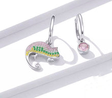 Load image into Gallery viewer, Chameleon Asymmetric Earrings