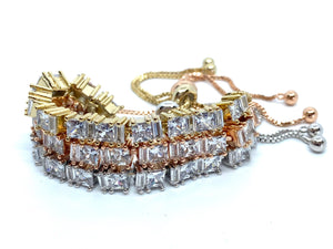 BIG SQUARE STRASS BRACELETS